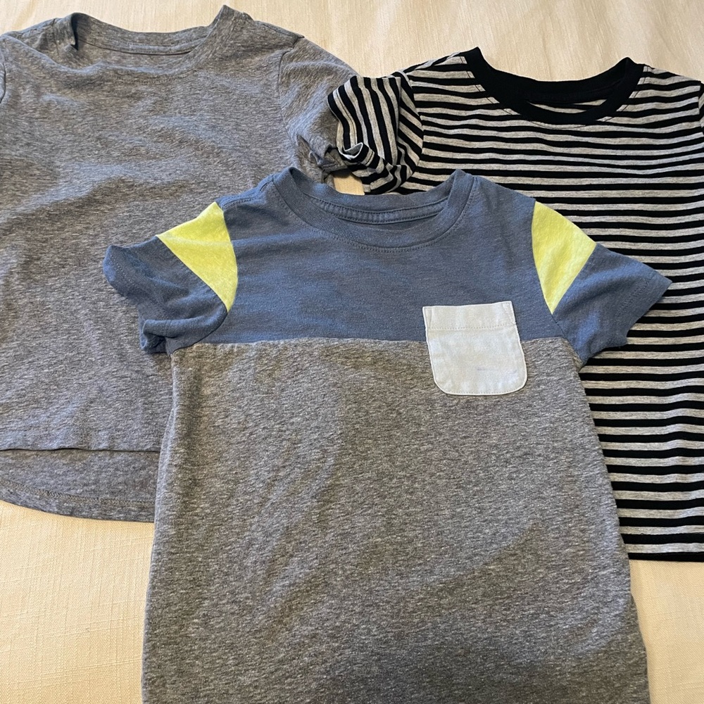 3T Cat and Jack t-shirt bundle